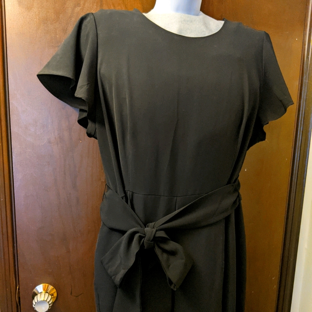 Plus size pant suit jumper